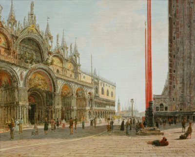 San Marco in Venedig von Jakob Alt